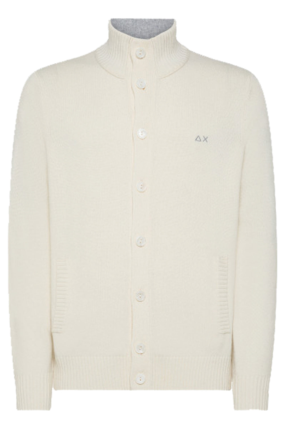 SUN 68 Cardigan tinta unita collo alto Uncategorized SUN 68