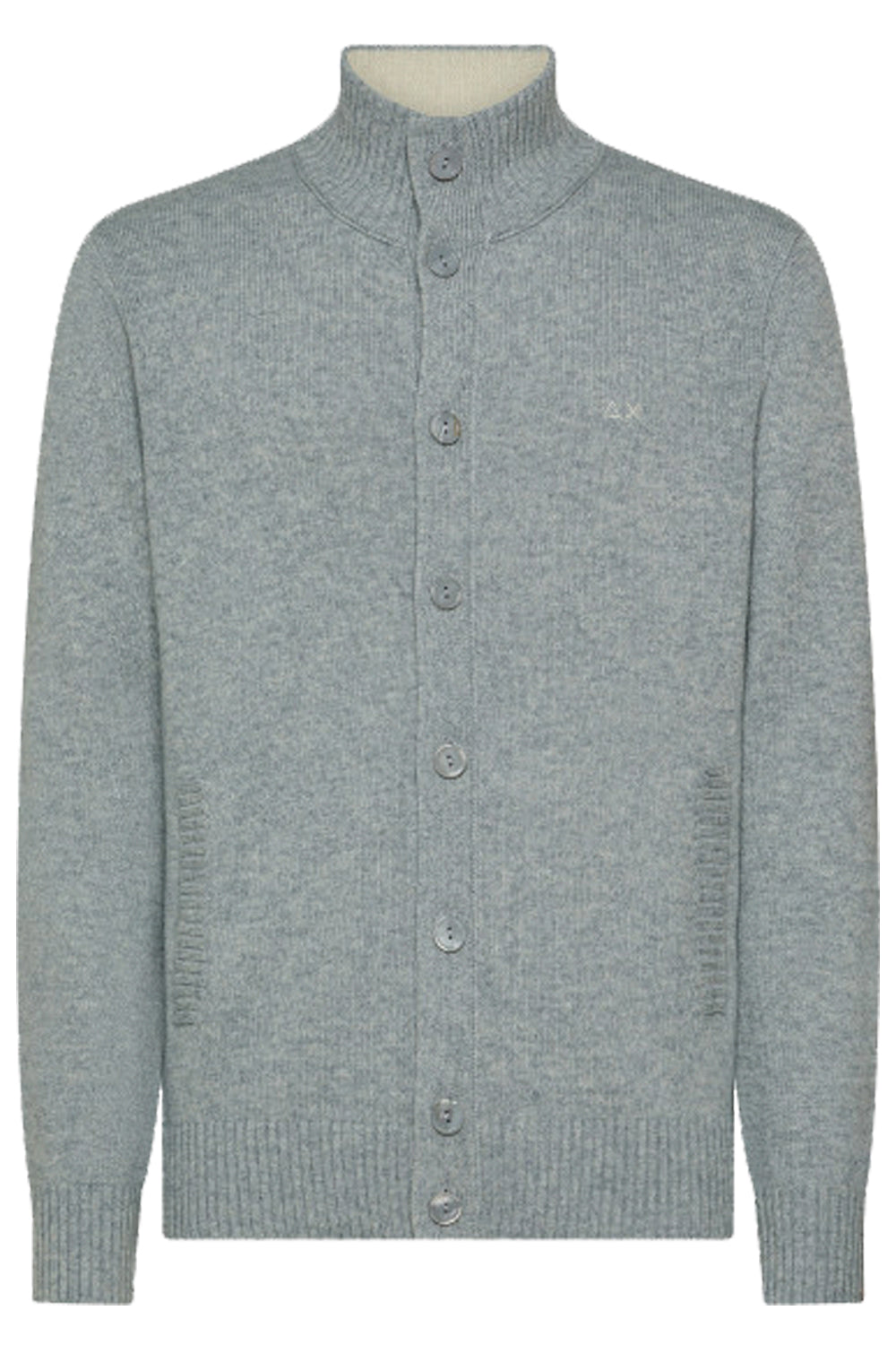 SUN 68 Cardigan tinta unita collo alto Uncategorized SUN 68