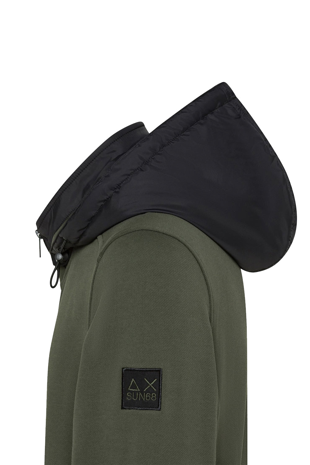 SUN68 Giacca in felpa di cotone e nylon