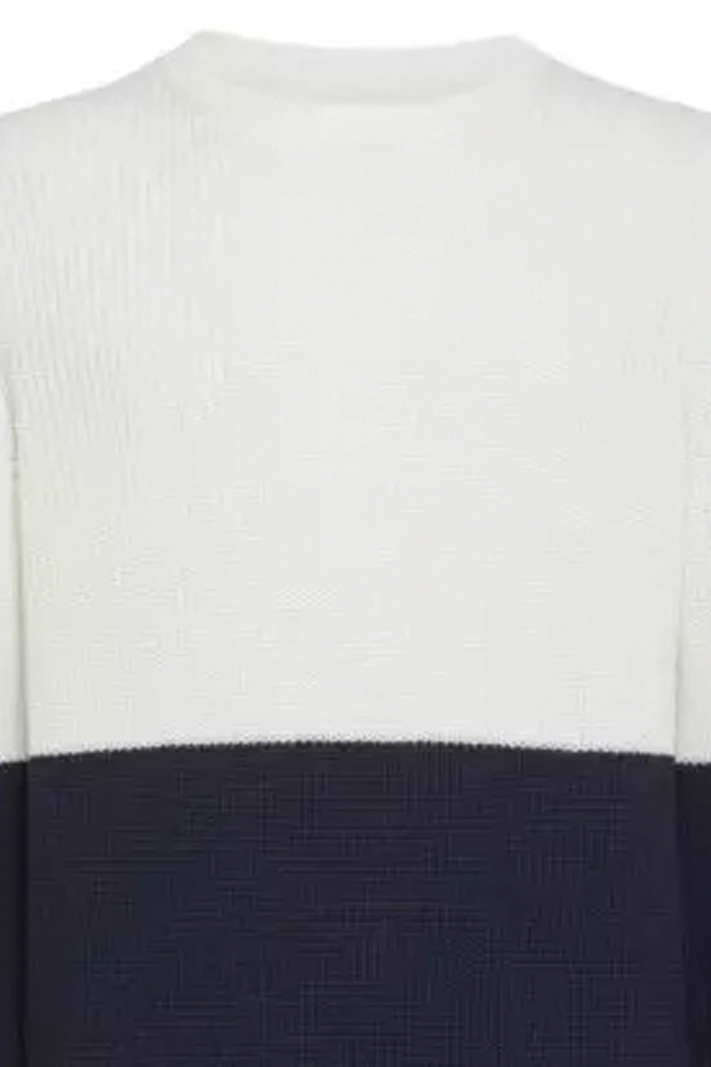 SUN 68 Maglia girocollo bicolore