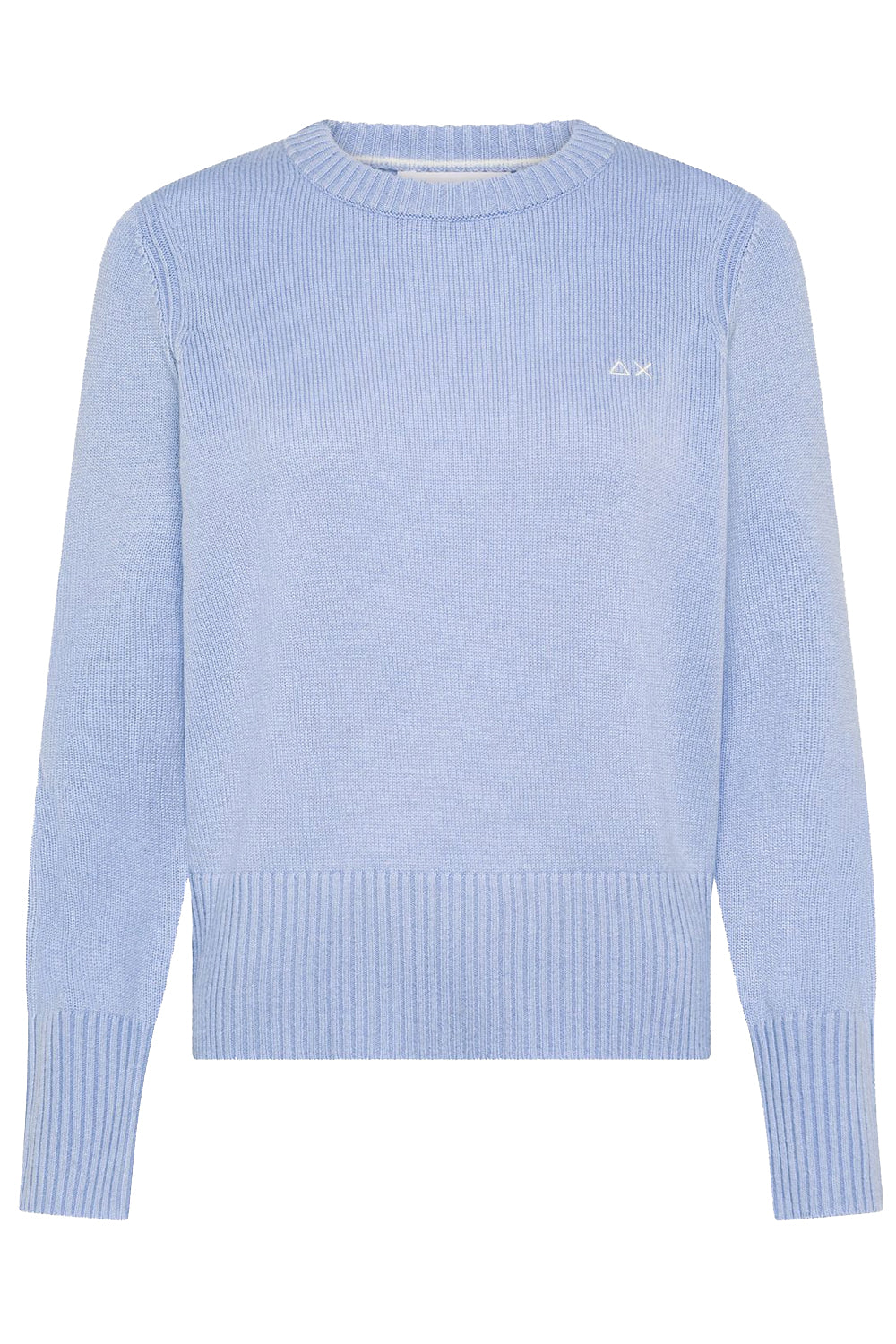 SUN 68 Maglia girocollo in lana e cashmere