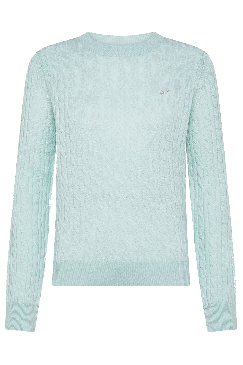 SUN68 Maglione in lana e cashmere a trecce