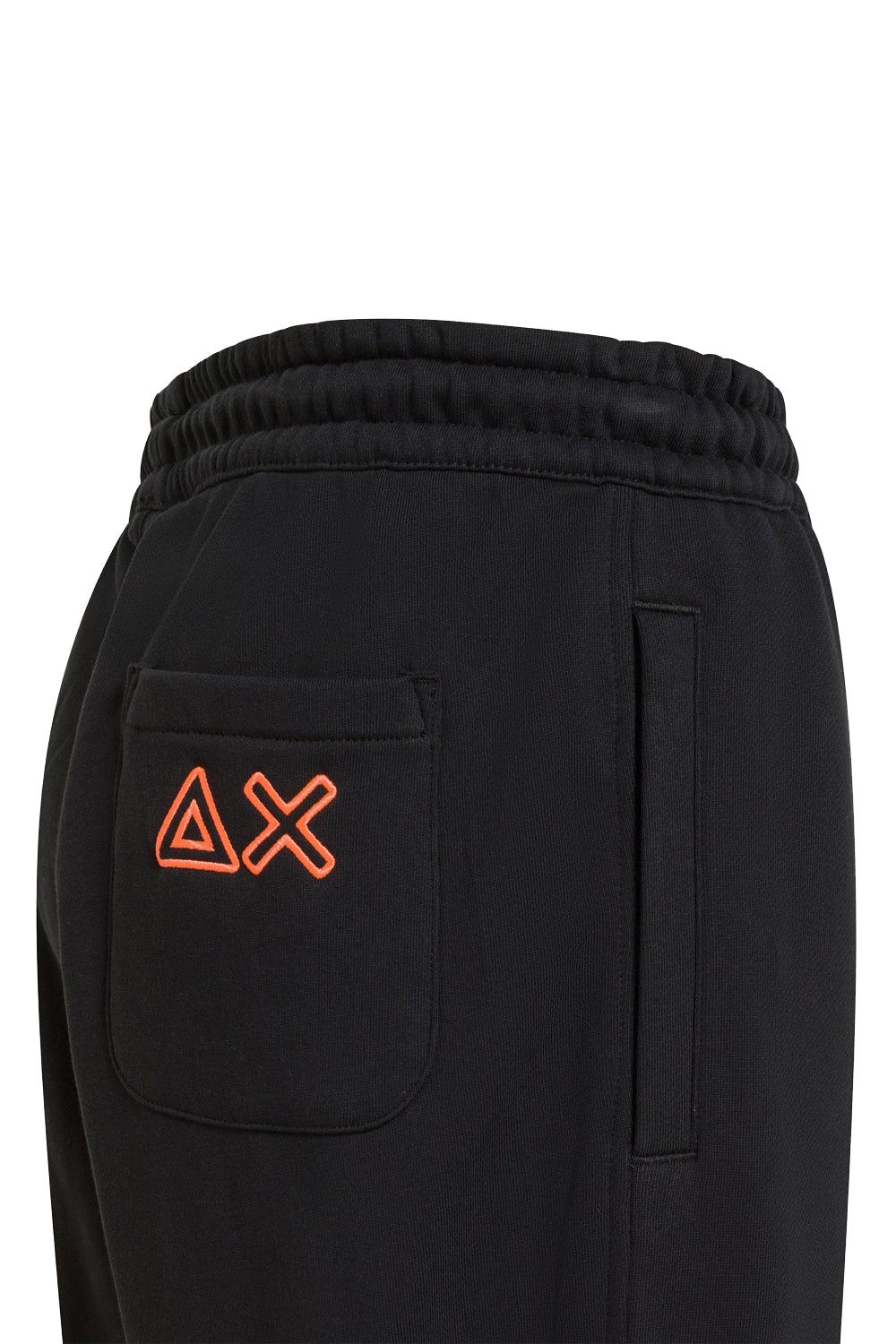 SUN68 Pantaloni con logo fluo