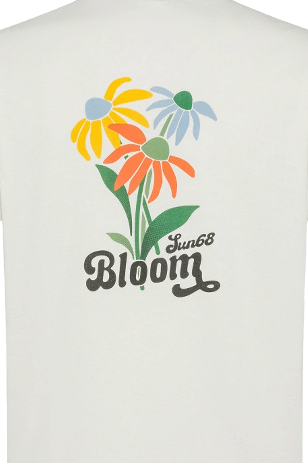 SUN 68 T-shirt con stampa sul retro SUN 68