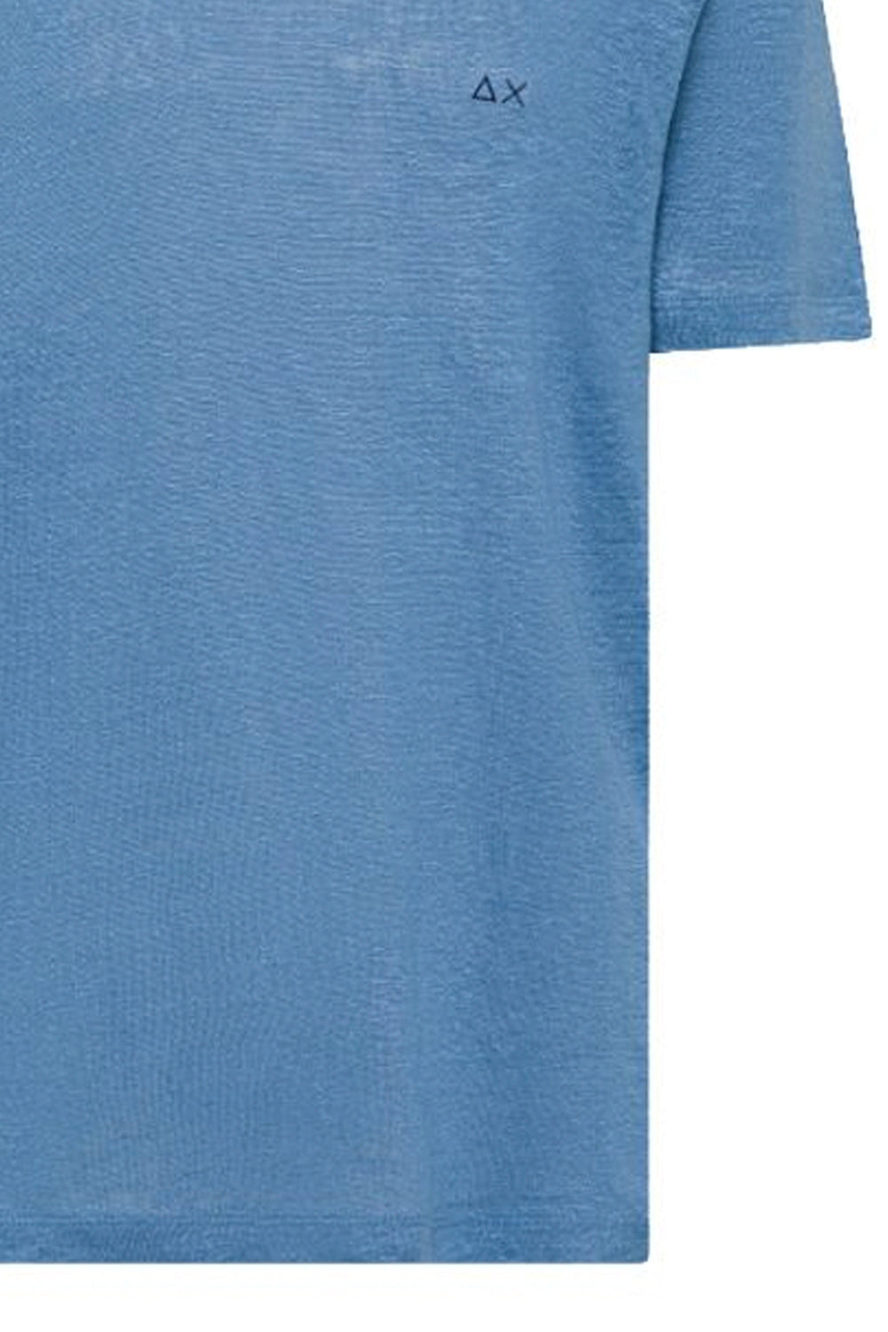 SUN 68 T-shirt girocollo in lino