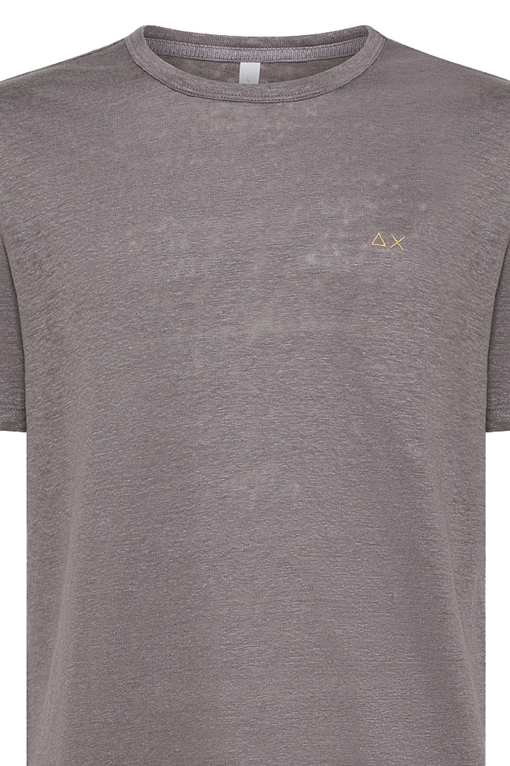SUN 68 T-shirt girocollo in lino SUN 68