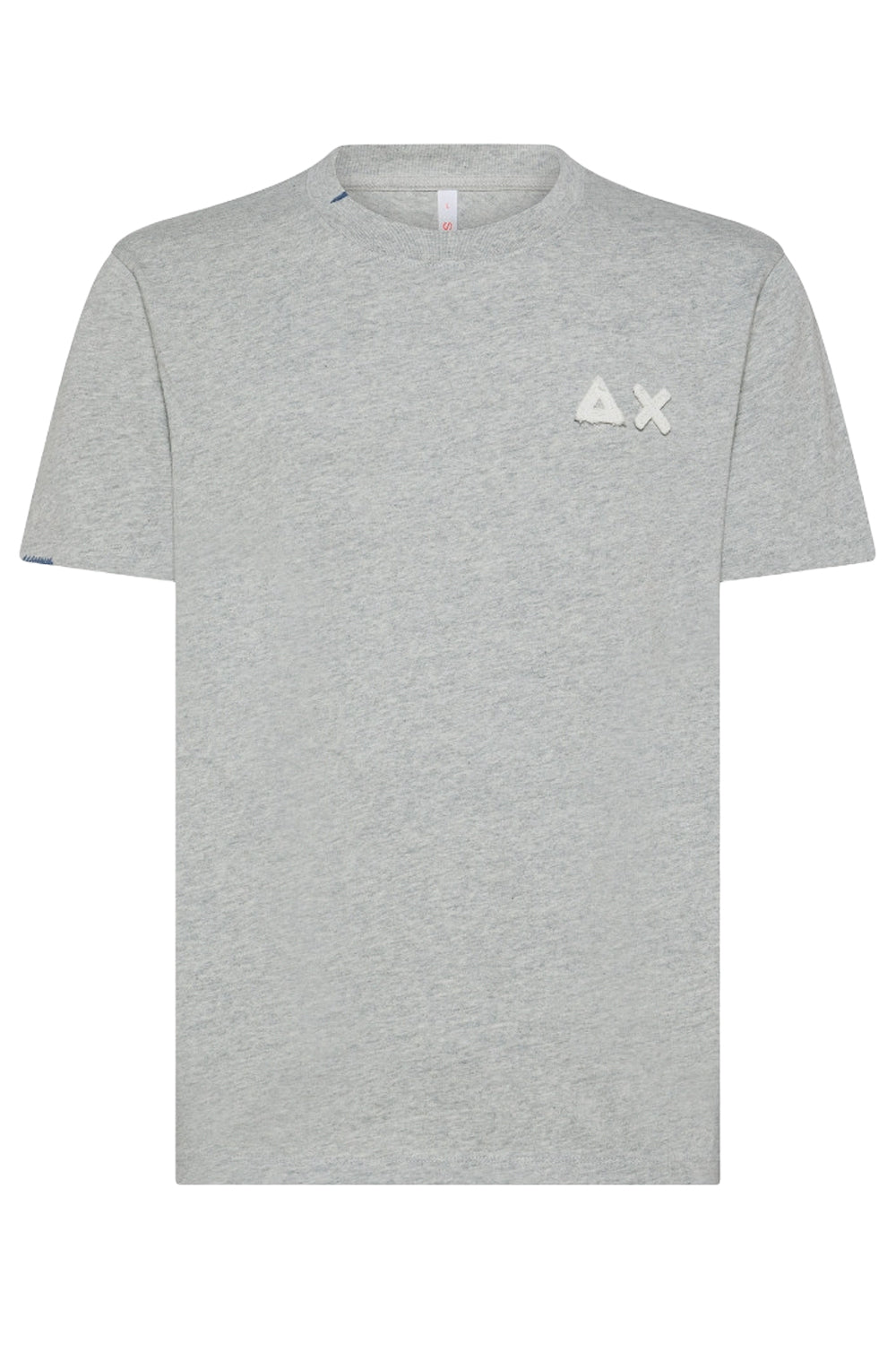 SUN 68 T-shirt in cotone con logo broken