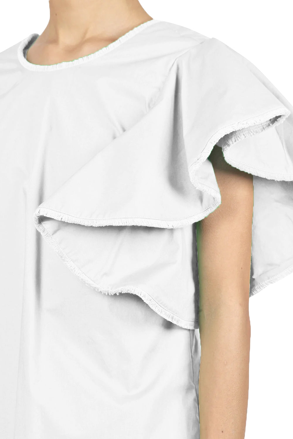 SUOLI: Abito Corto con Svolto a V