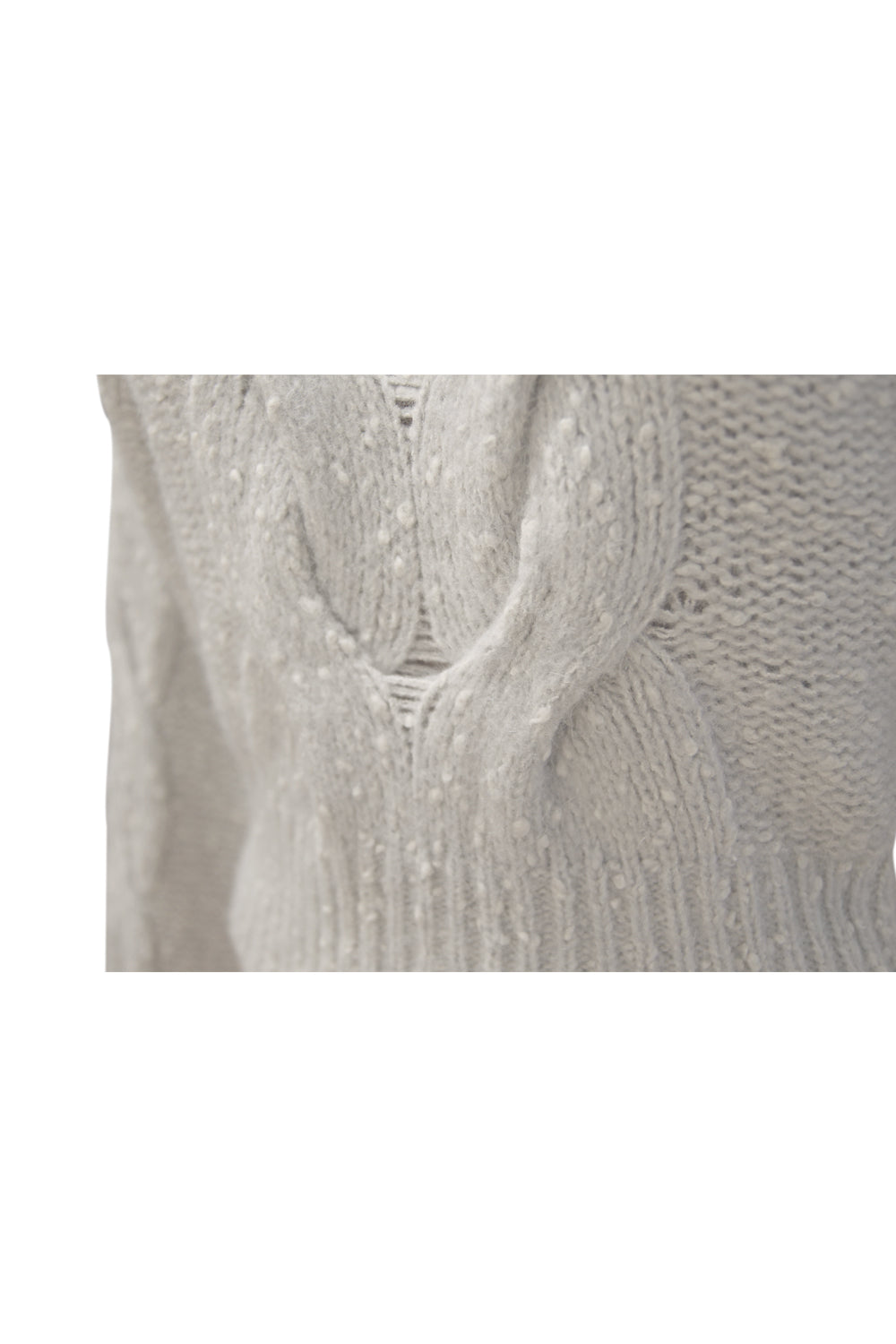 SUOLI Maglia a trecce in misto lana e cotone SUOLI