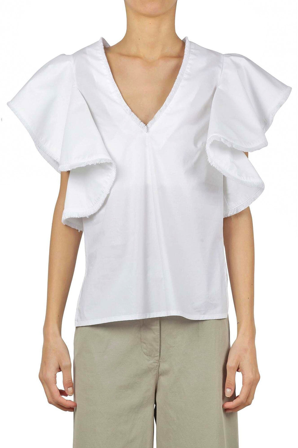 SUOLI Top con rouche Clothing SUOLI