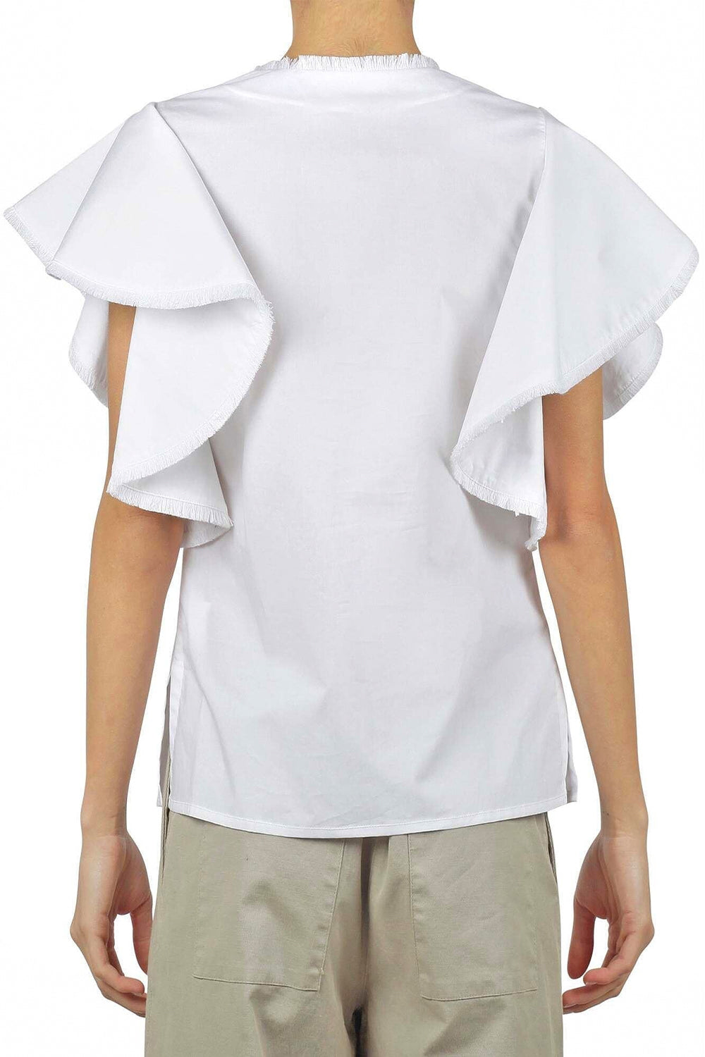 SUOLI Top con rouche Clothing SUOLI