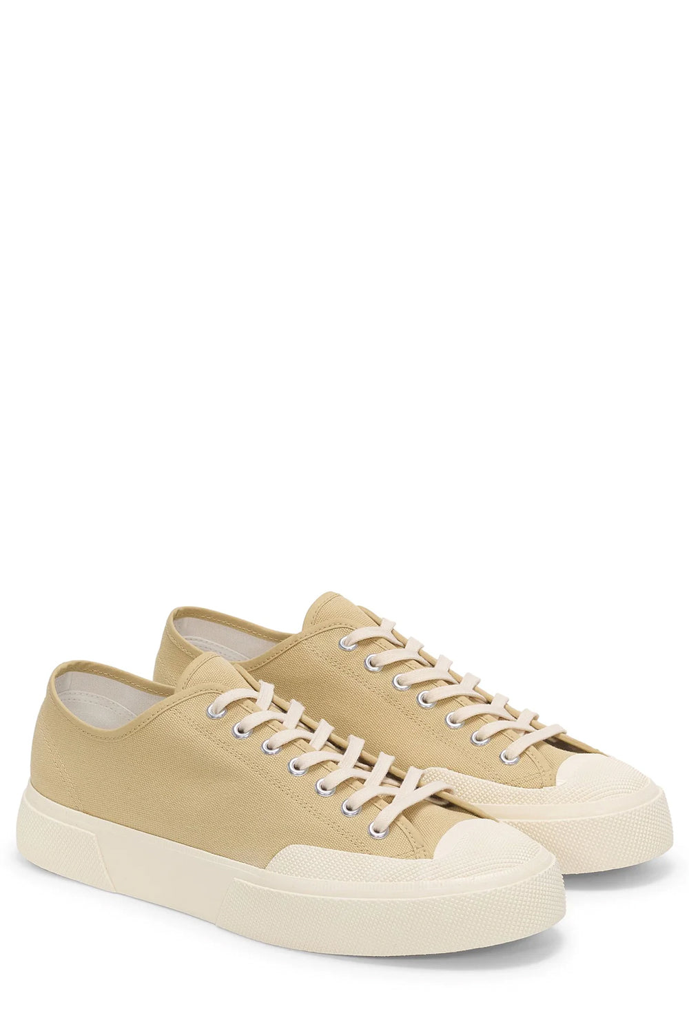 Superga Works Low Cut Uomo: Beige e Bianco