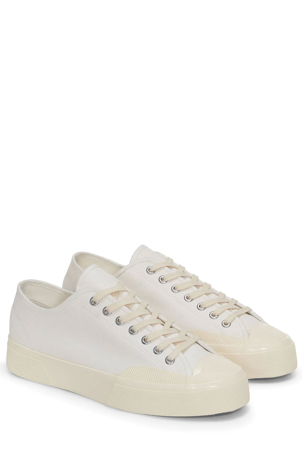 Superga Works Low Cut Uomo: Beige & Bianco