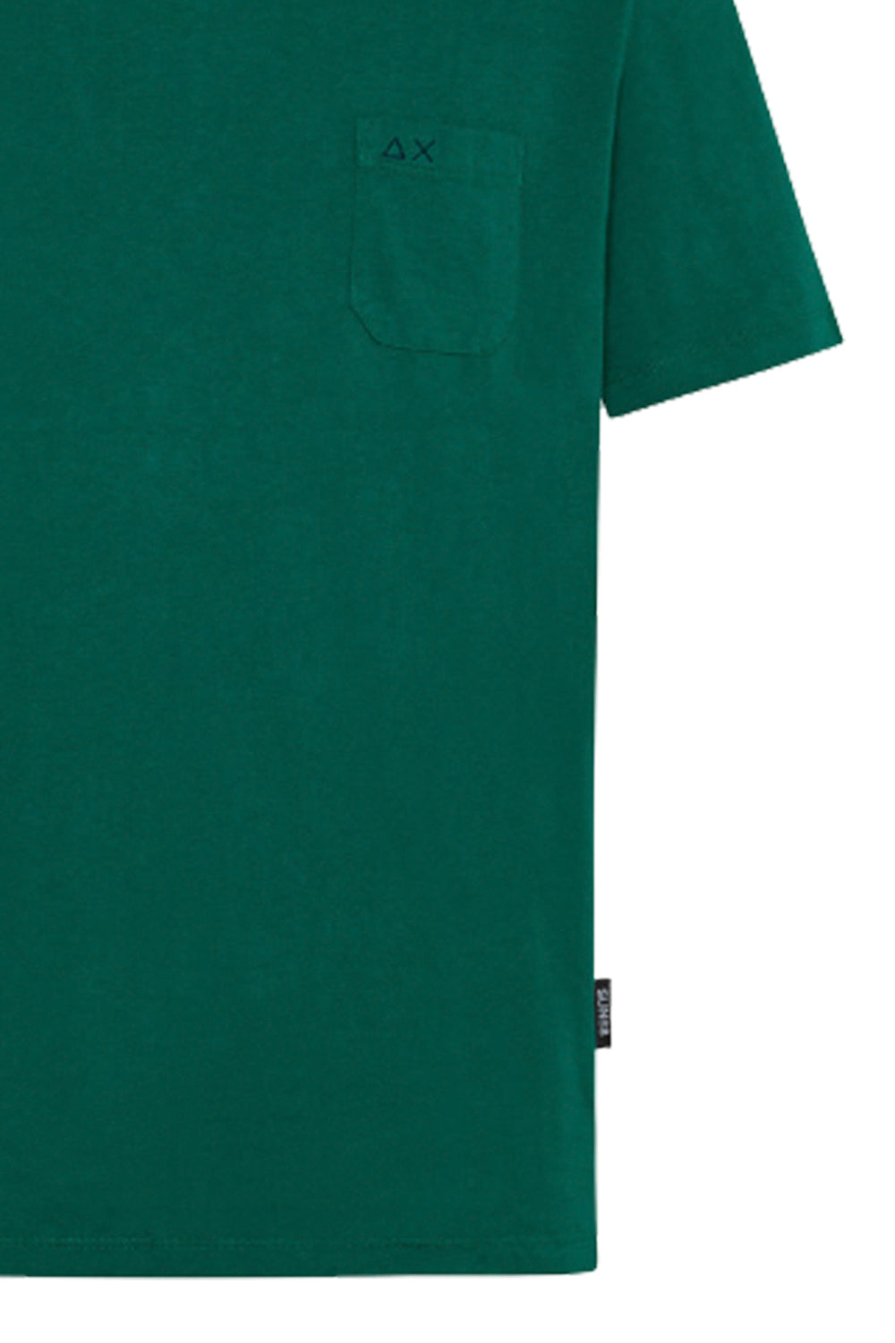 SUN 68 T-shirt in cotone con taschino
