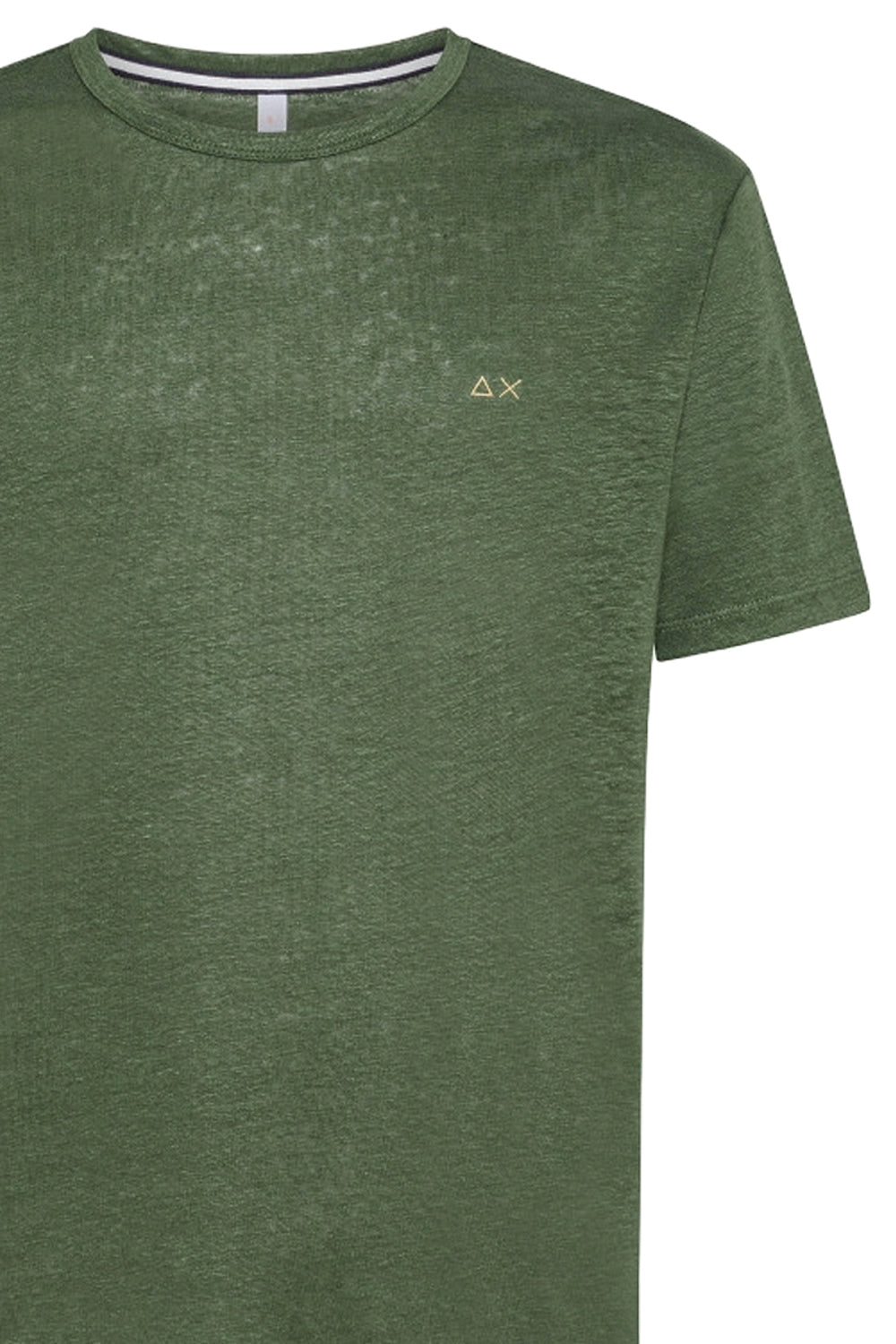 SUN 68 T-shirt girocollo in lino SUN 68