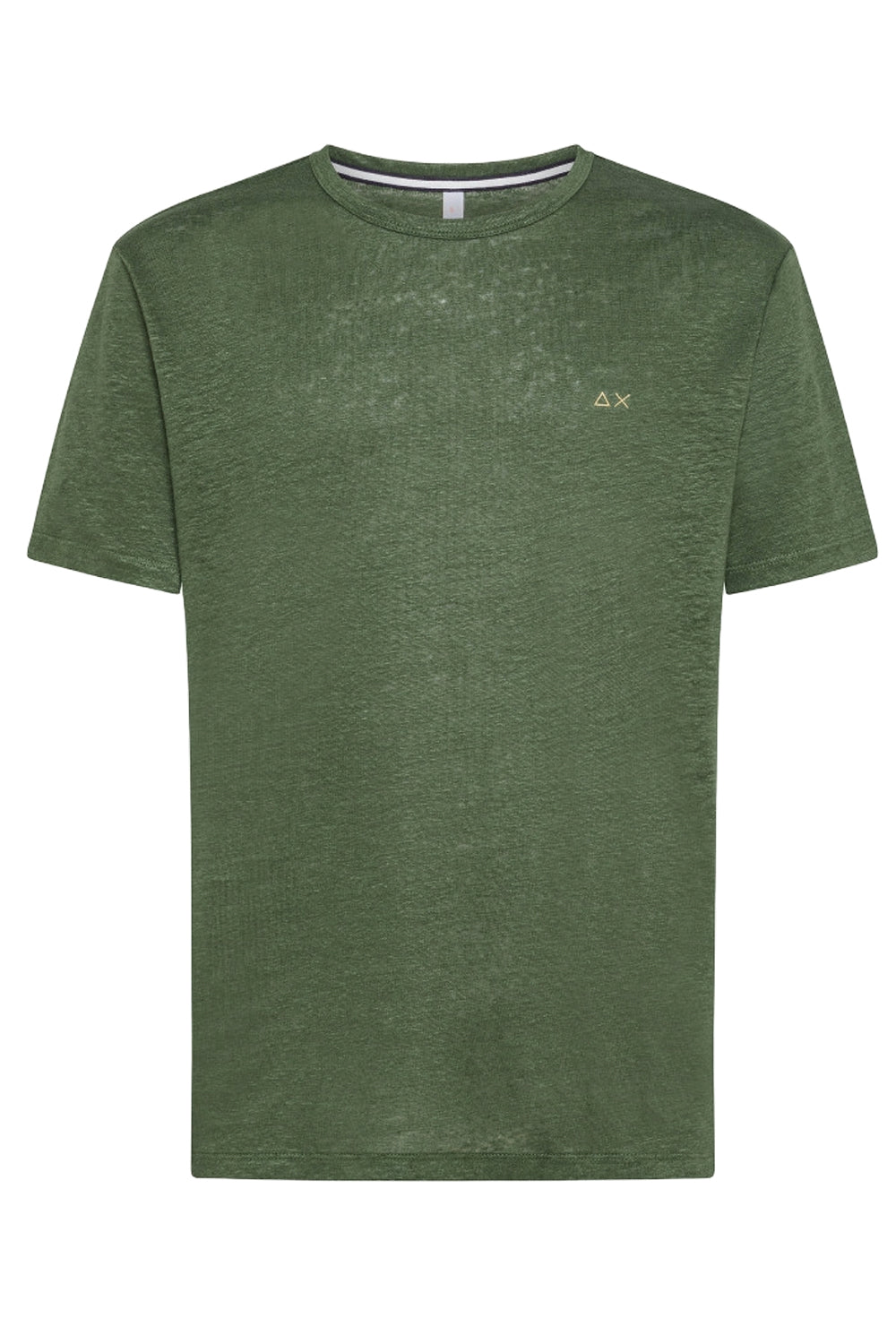 SUN 68 T-shirt girocollo in lino SUN 68