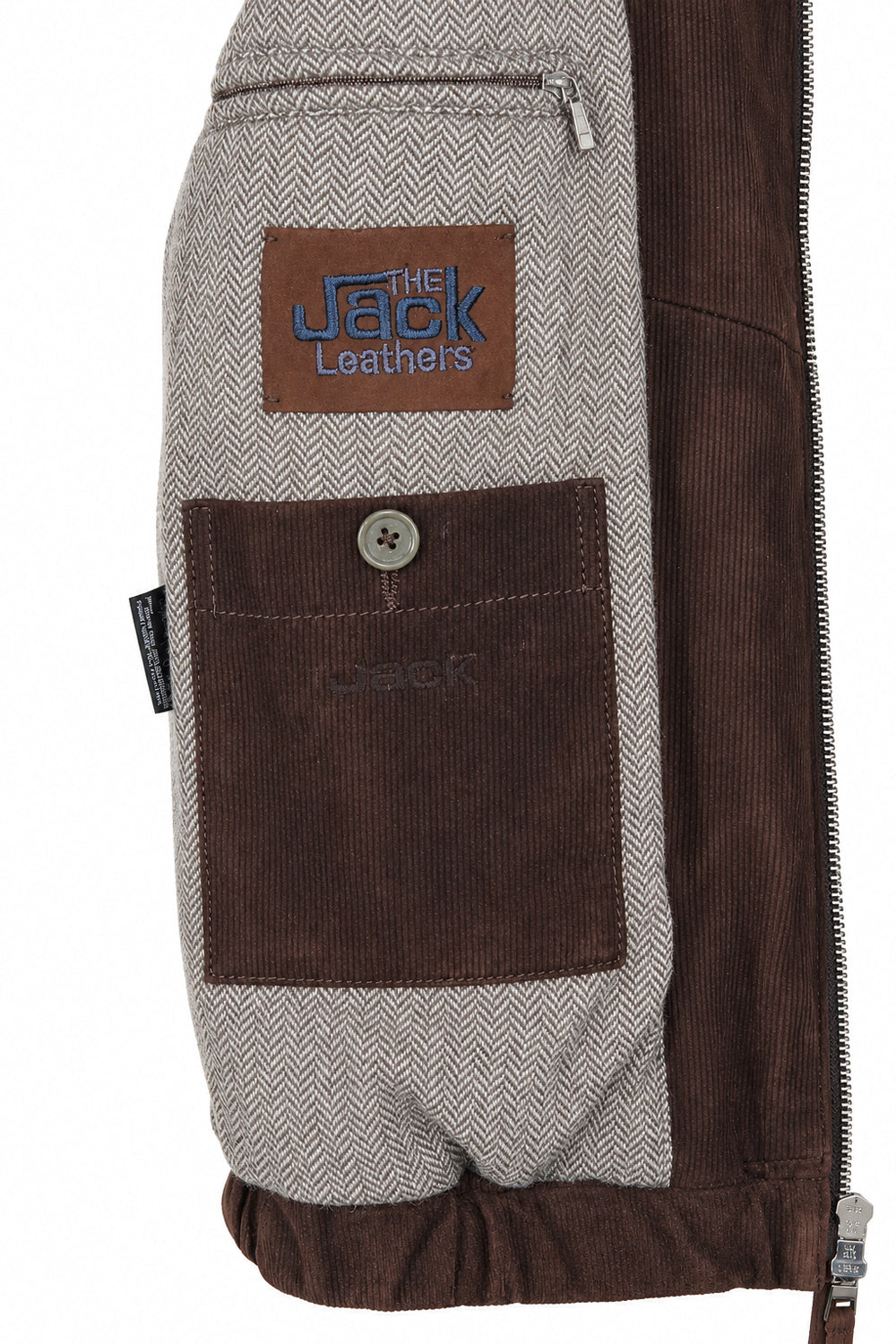 THE JACK LEATHERS Giubbotto Edinburgh in suede