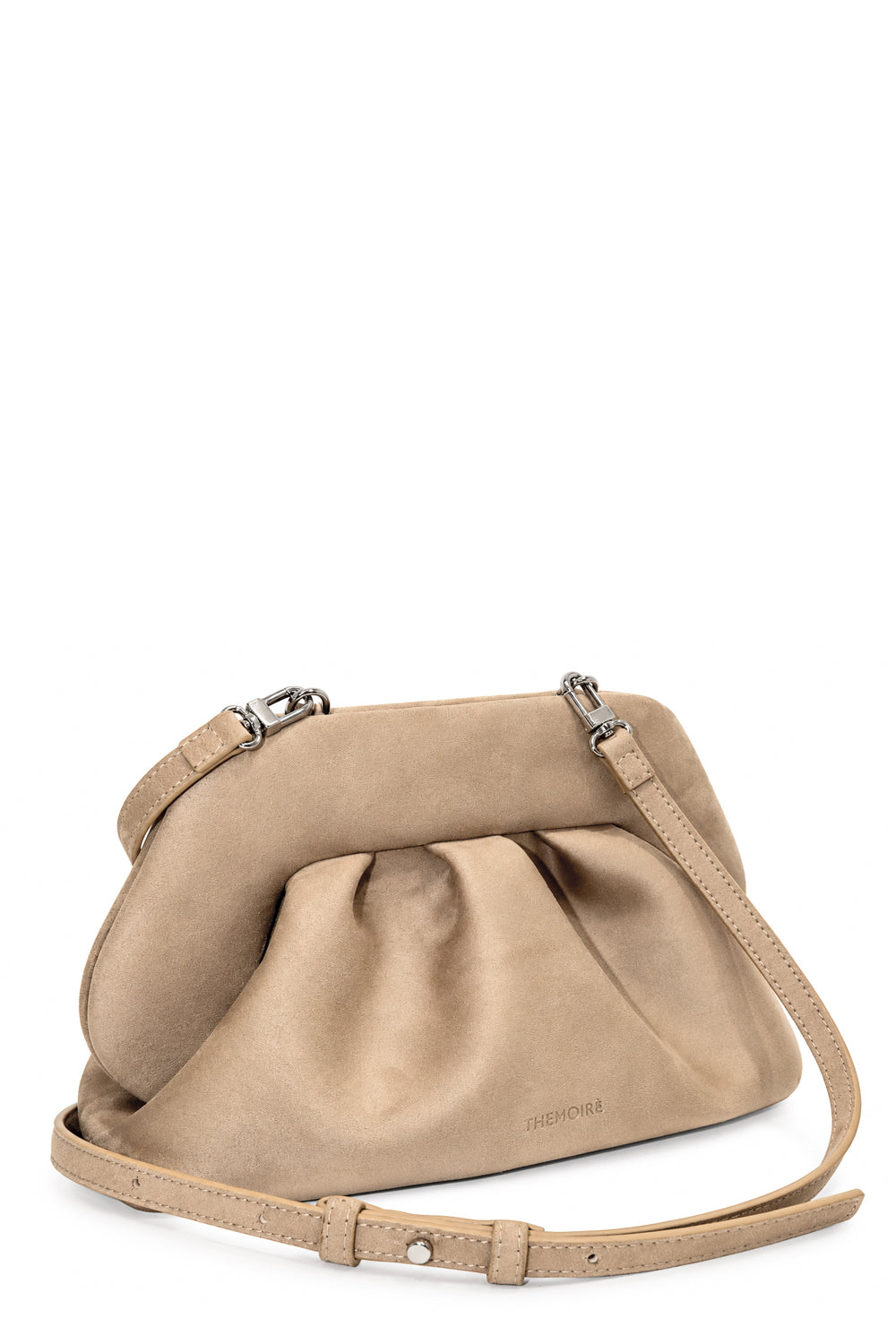 THEMOIRE Borsa bios medium suede effect