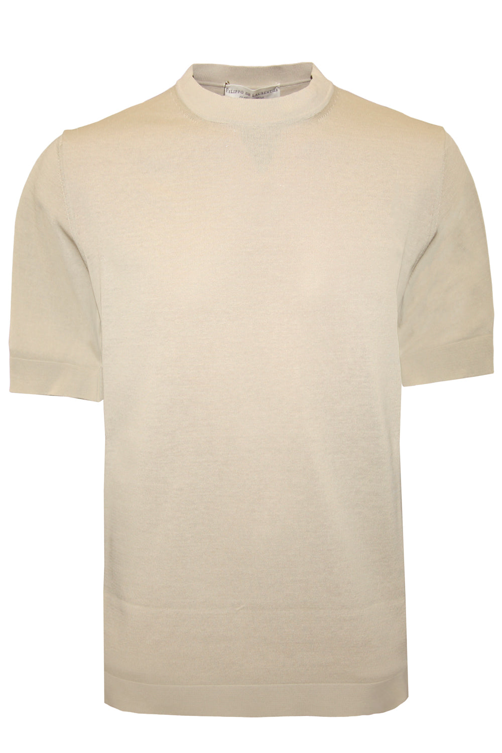 FILIPPO DE LAURENTIIS T-shirt in crepe di cotone FILIPPO DE LAURENTIIS