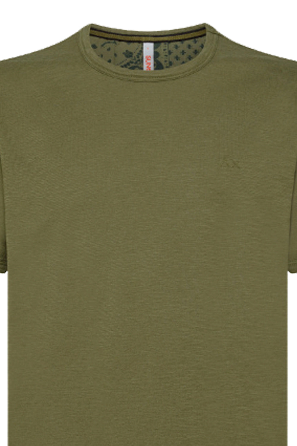 SUN 68 T-shirt in cotone girocollo