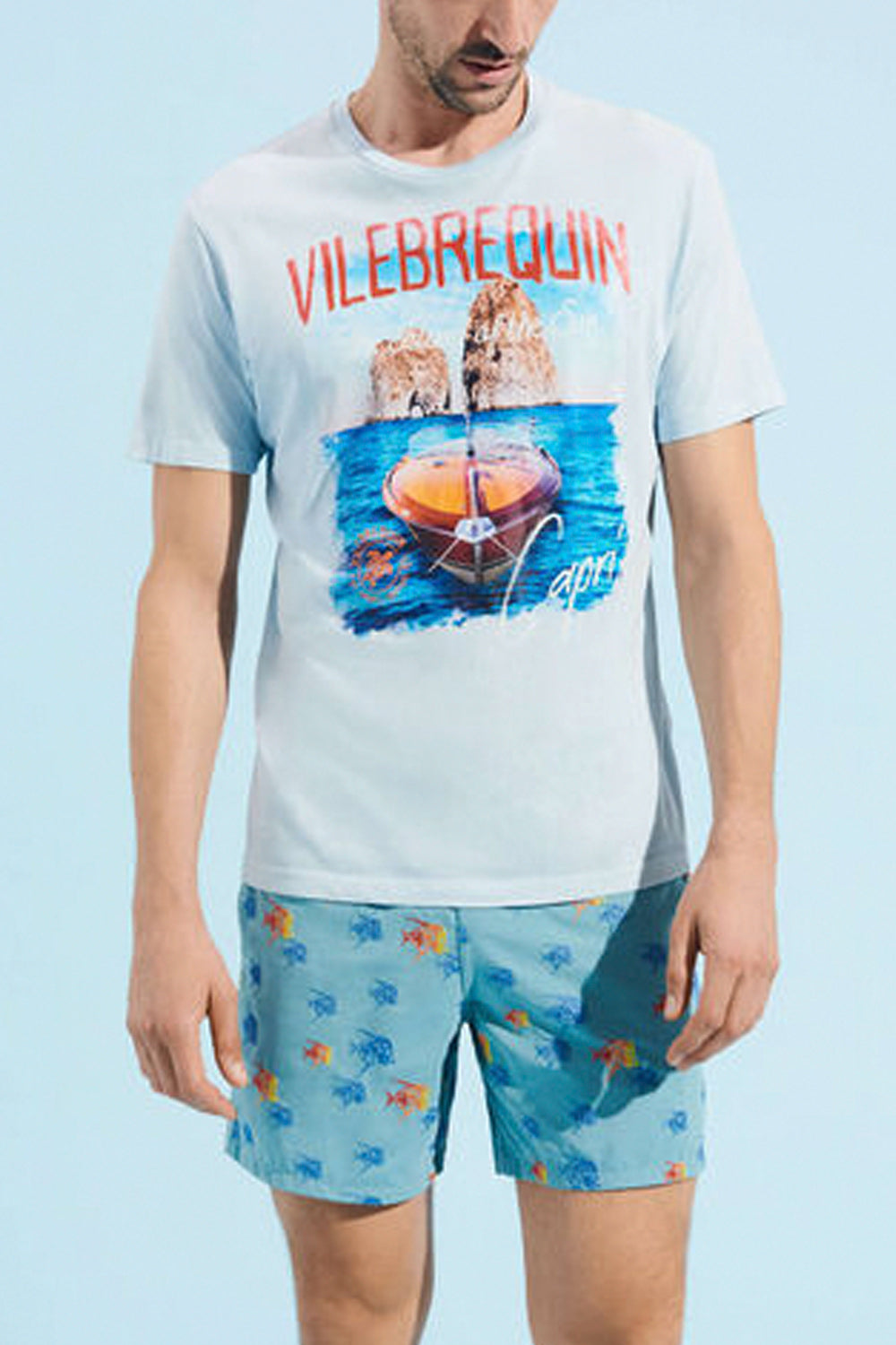 VILEBREQUIN T-shirt con stampa VILEBREQUIN