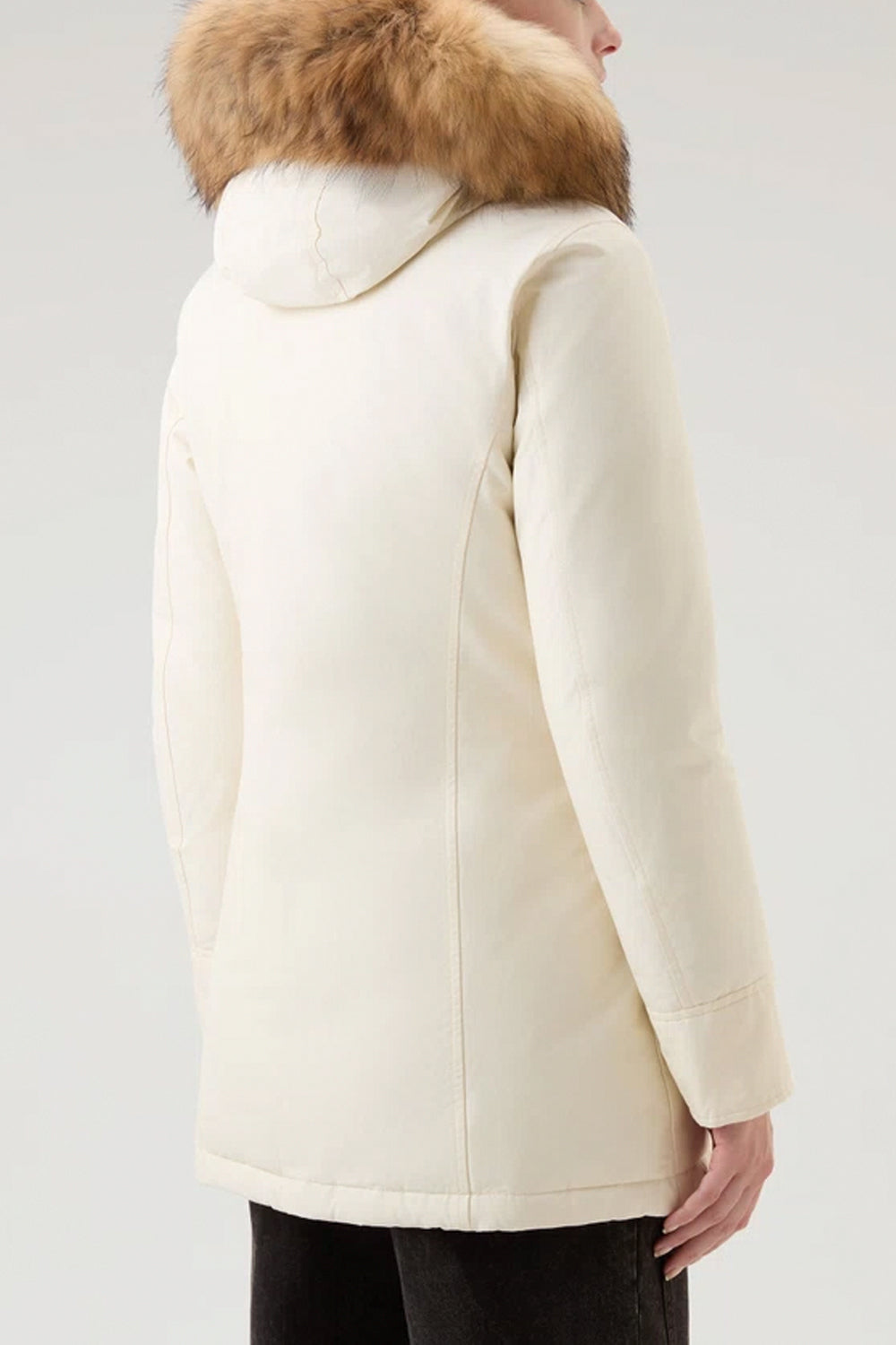 WOOLRICH Arctic Parka in Ramar Cloth con pelliccia WOOLRICH