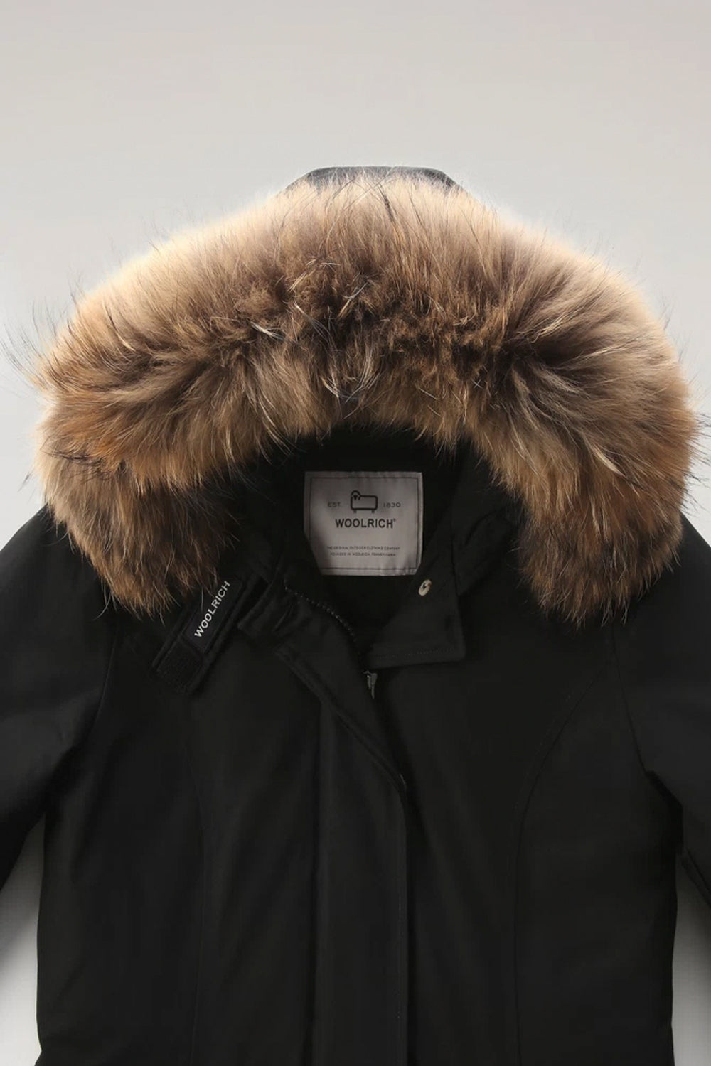 WOOLRICH Arctic Parka in Ramar Cloth con pelliccia removibile