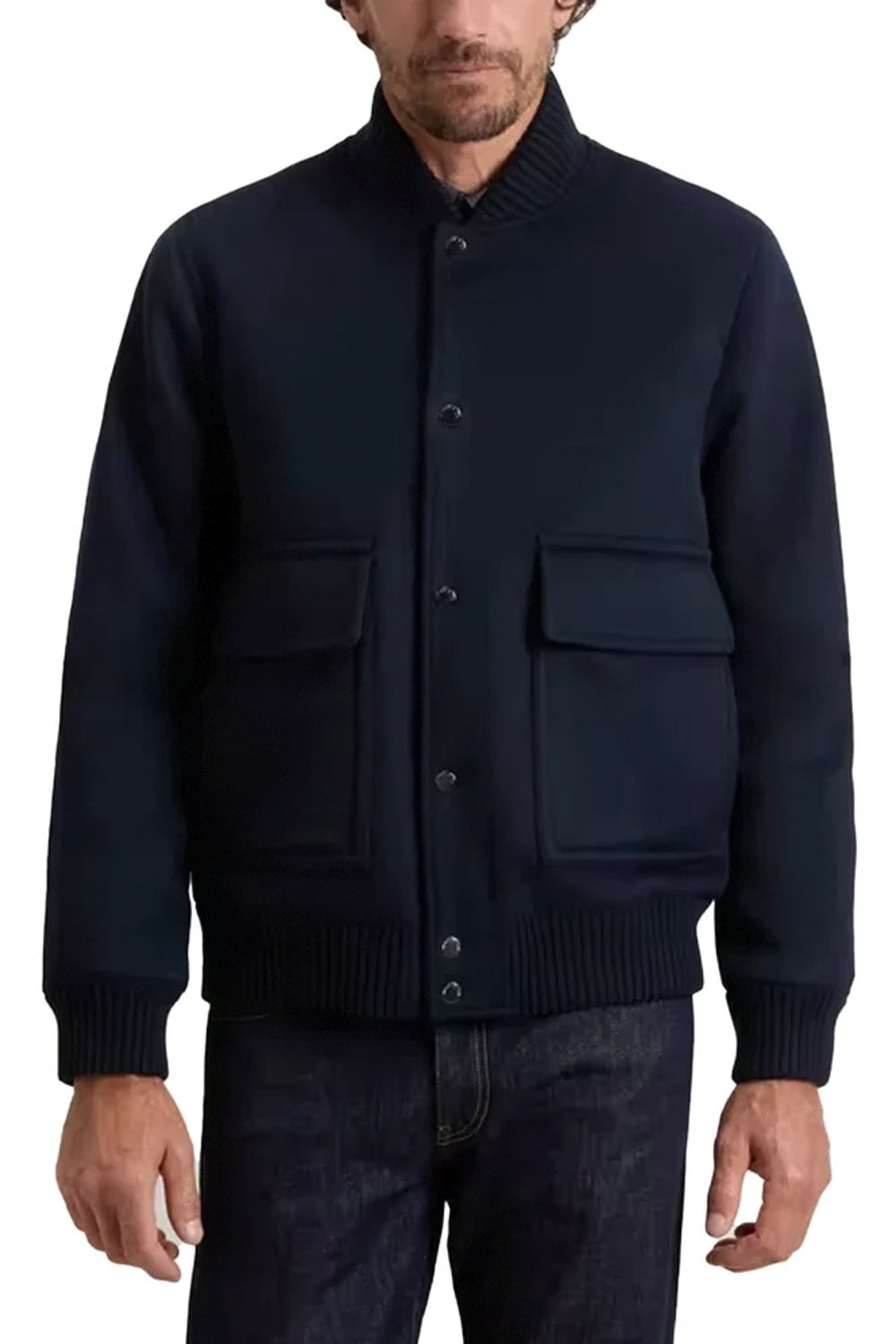 WOOLRICH Bomber Miles in misto lana