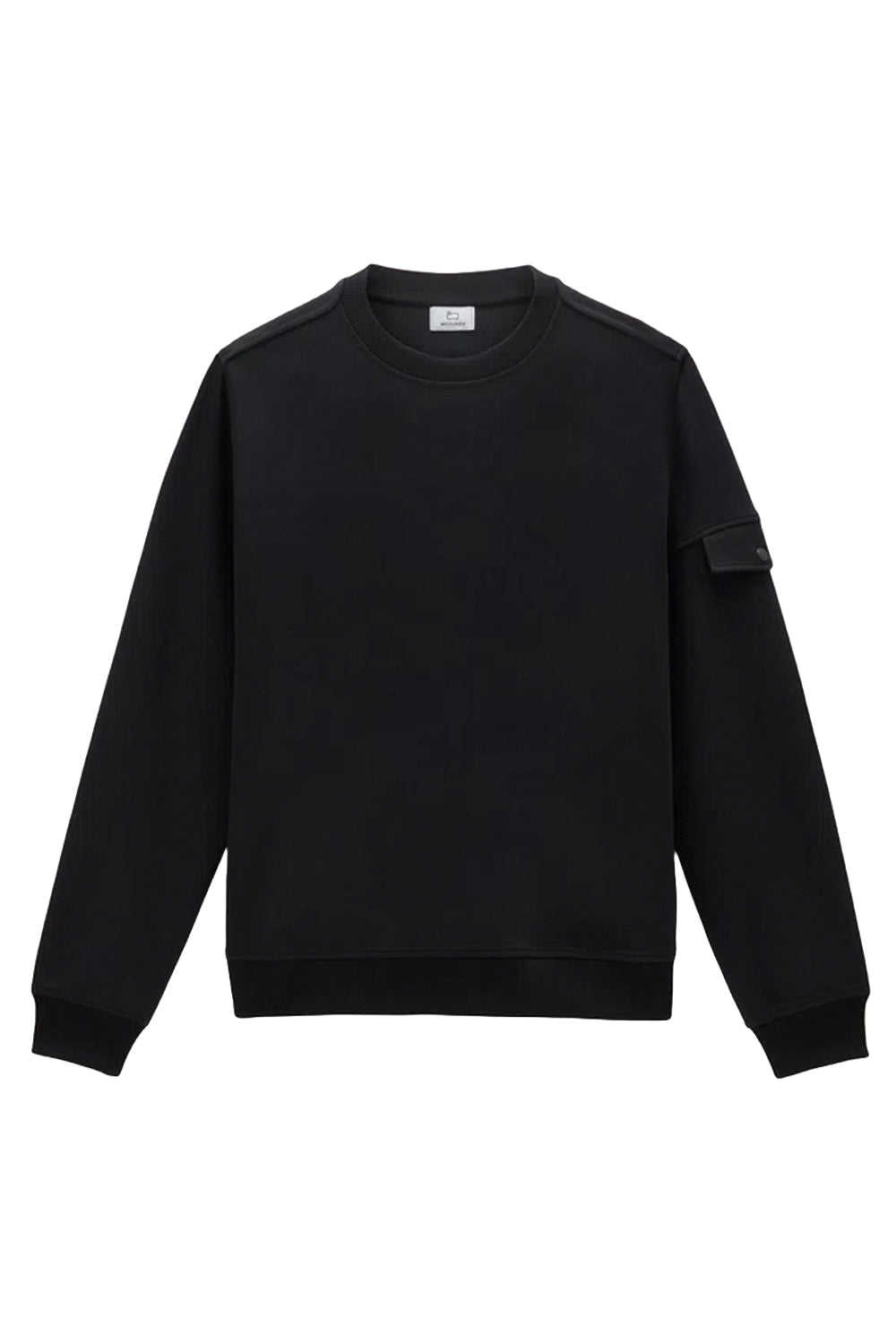 WOOLRICH Felpa girocollo in misto cotone elasticizzato WOOLRICH