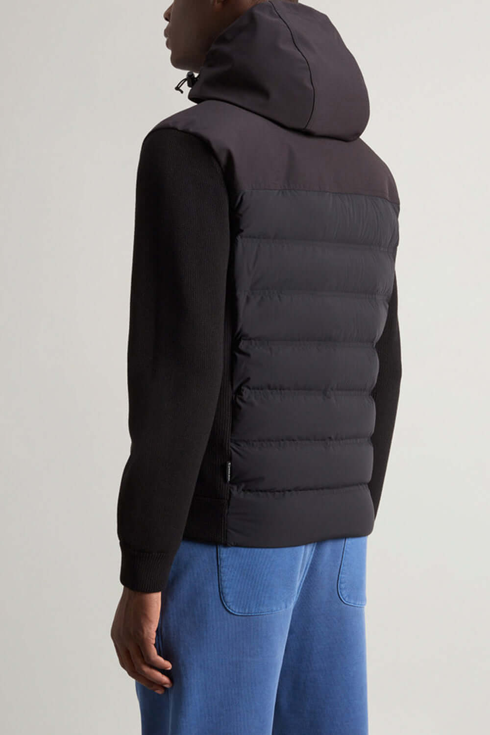 WOOLRICH Giacca ibrida Bering in nylon elasticizzato con finitura opaca Uncategorized WOOLRICH