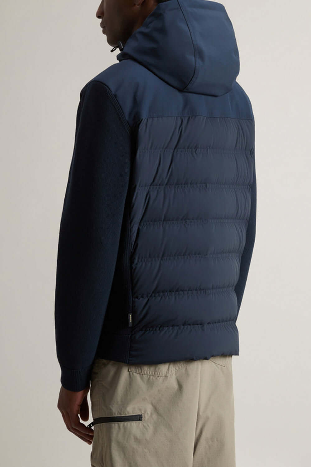 WOOLRICH Giacca ibrida Bering in nylon elasticizzato con finitura opaca Uncategorized WOOLRICH