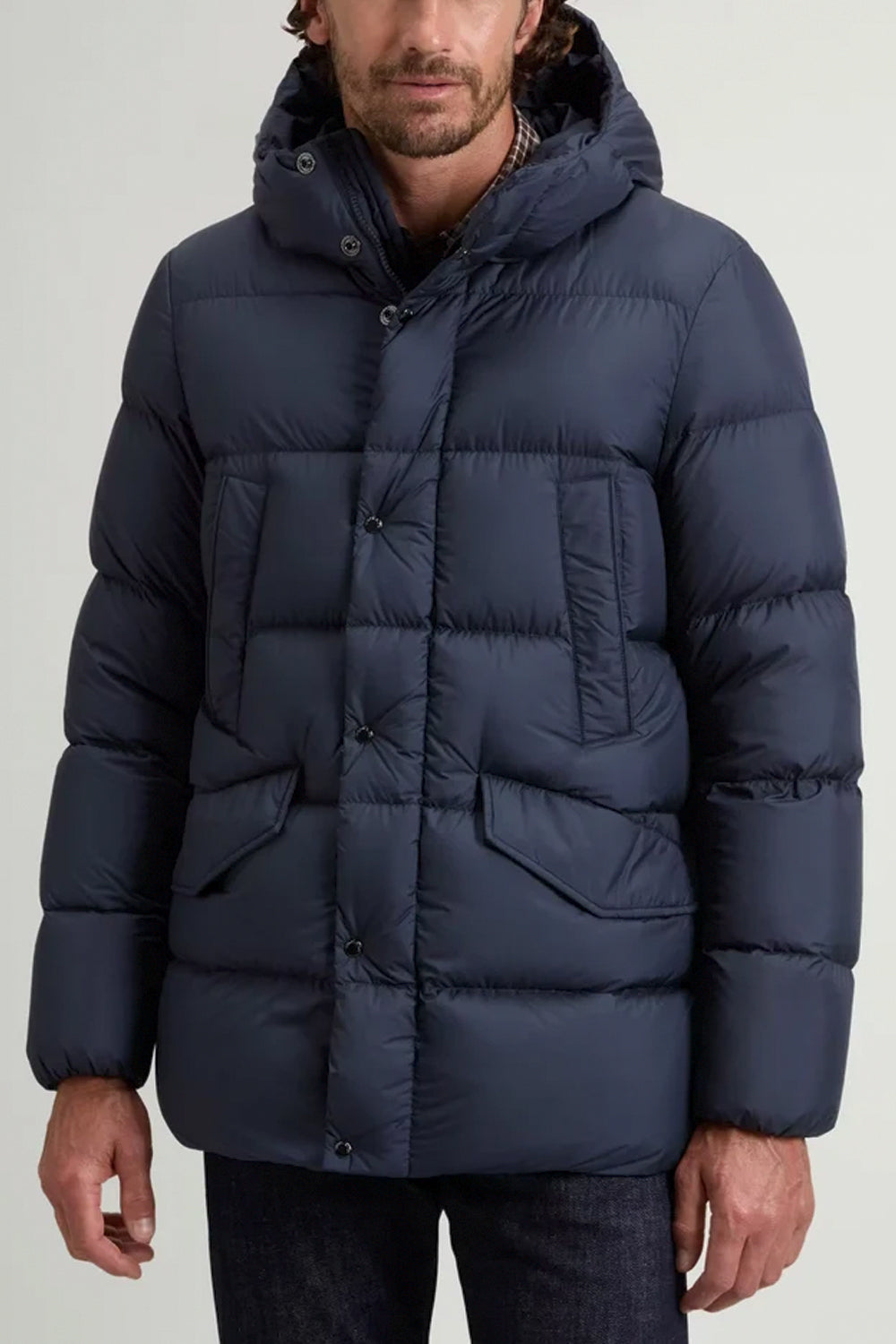 WOOLRICH Giubbotto Cloud Parka in microfibra