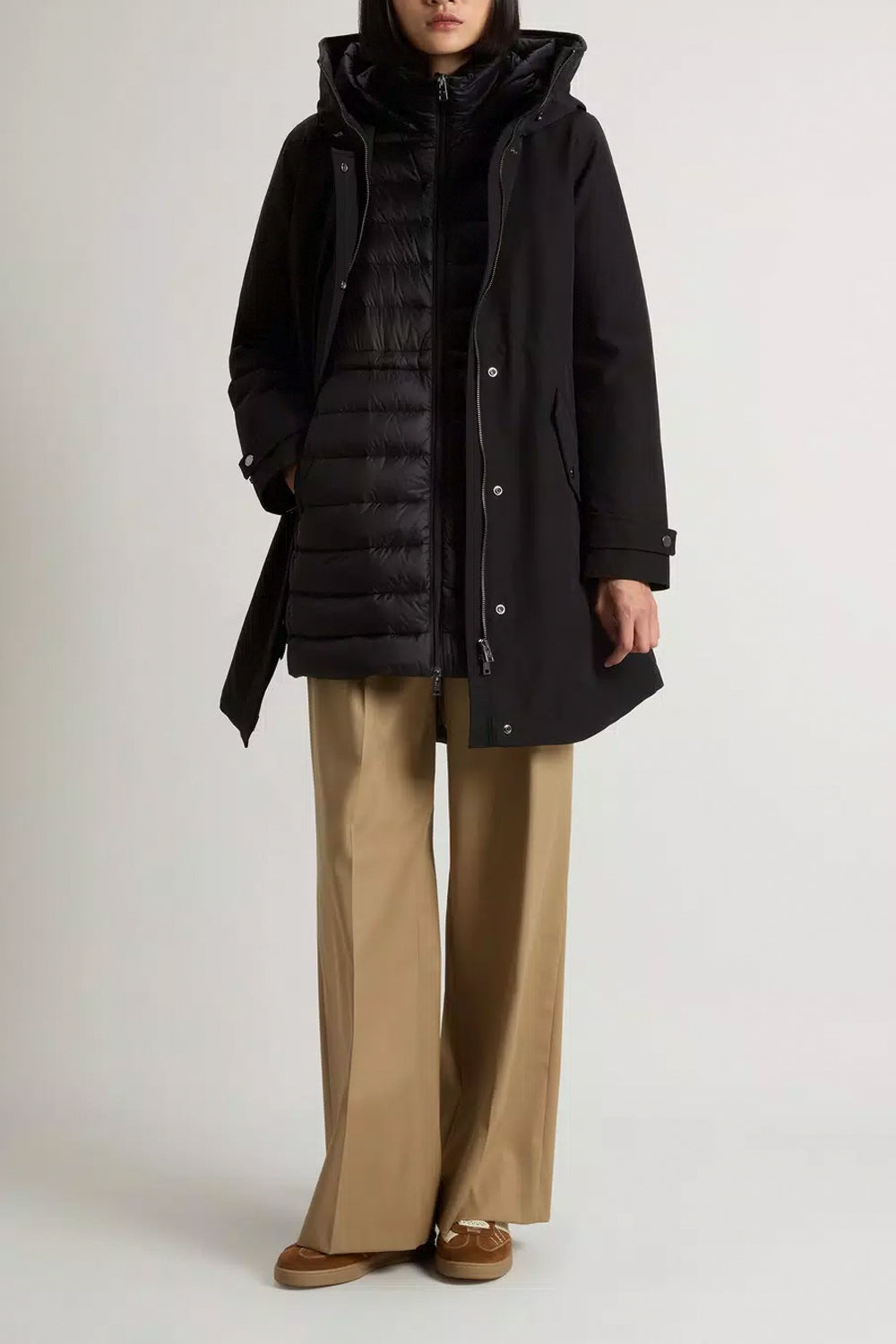 WOOLRICH Parka 3 in 1 in Ramar Cloth