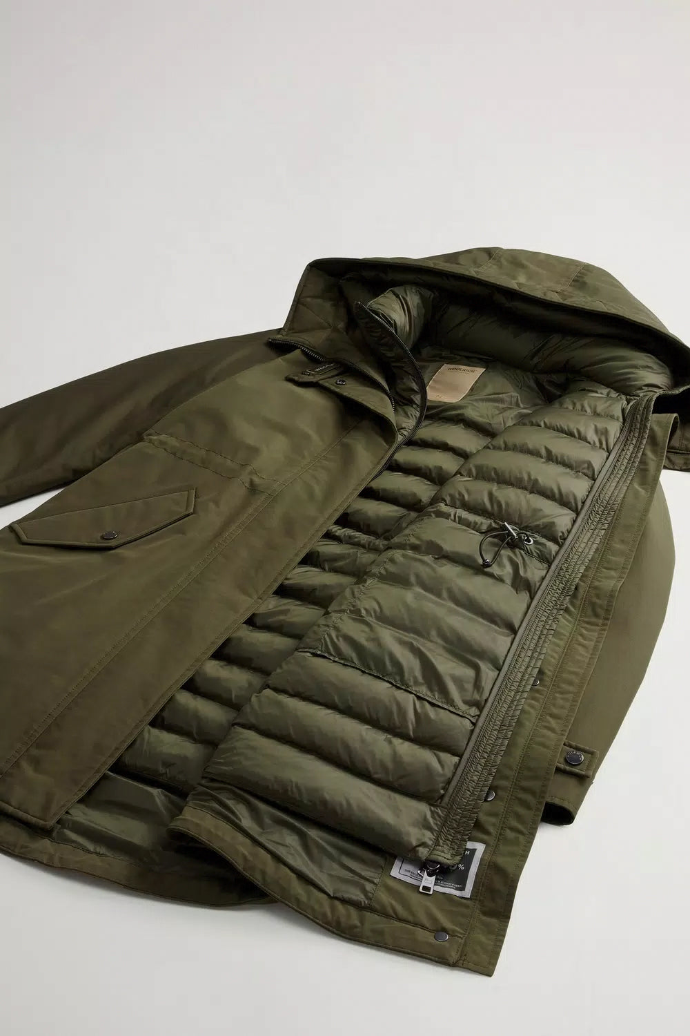 WOOLRICH Parka 3 in 1 in Ramar Cloth