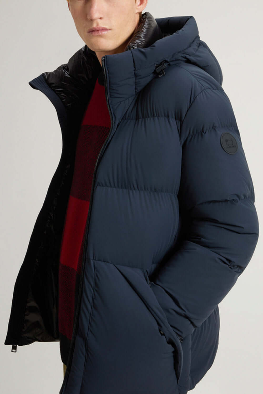WOOLRICH Piumino Sierra Supreme in nylon elasticizzato Uncategorized WOOLRICH