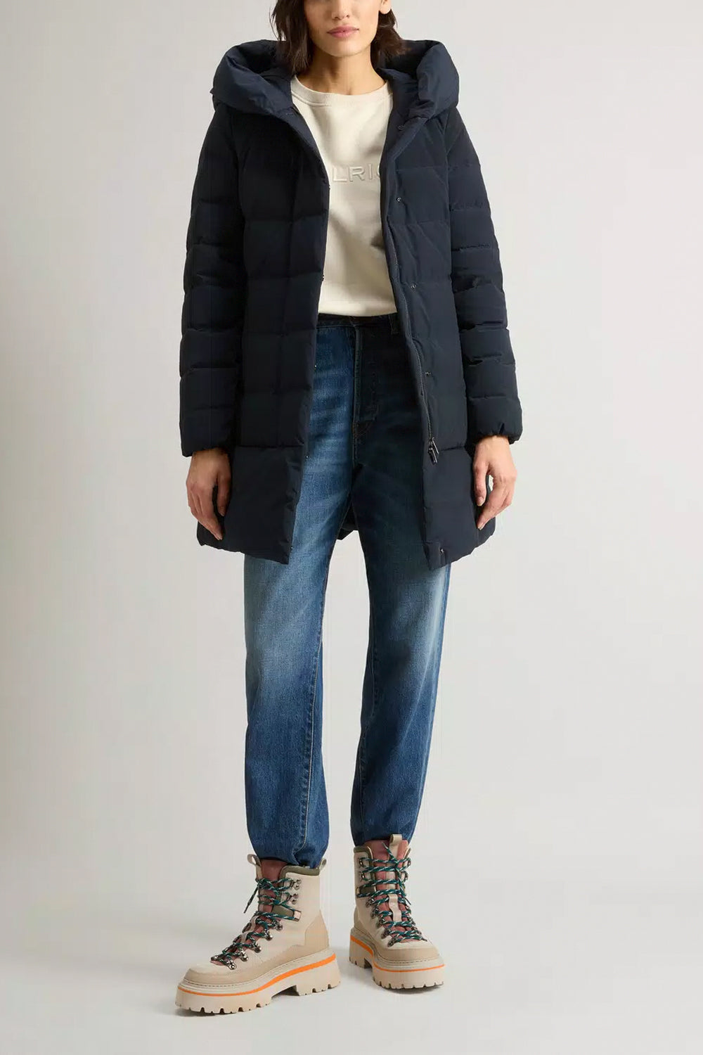 WOOLRICH Puffy Prescott Parka in Urban Touch