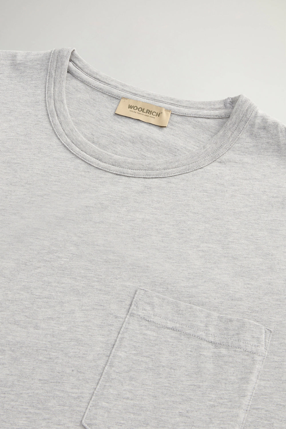 WOOLRICH Tshirt in cotone con taschino