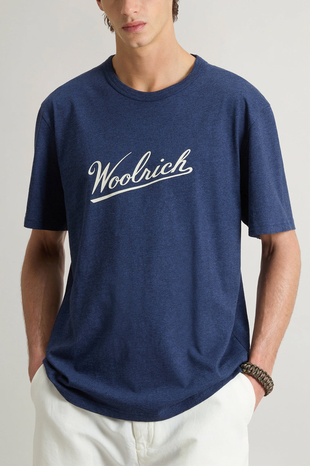 WOOLRICH Tshirt in jersey di cotone moulinè