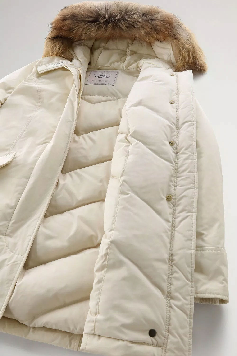 WOOLRICH Arctic Parka in Urban Touch con pelliccia removibile