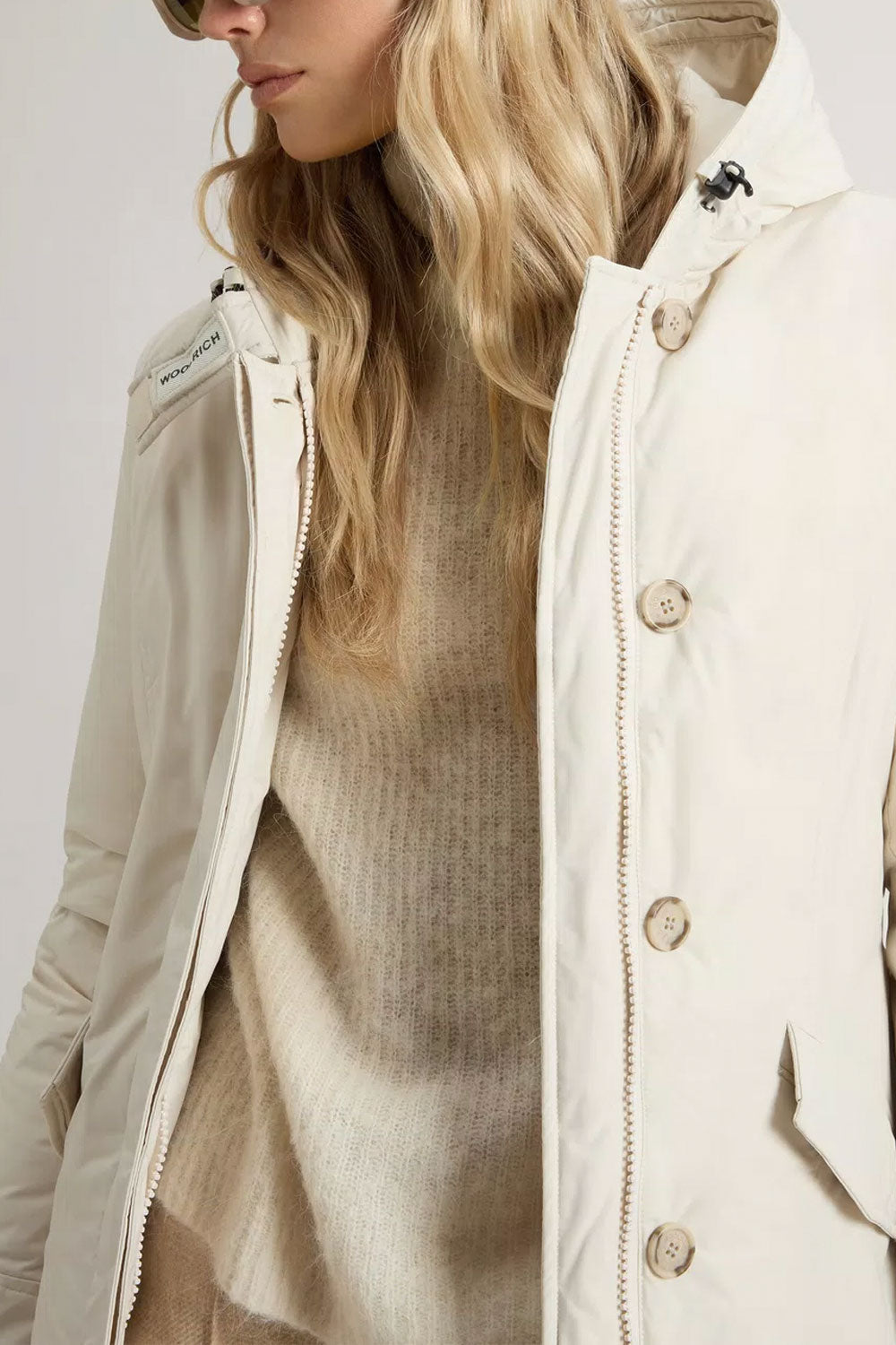 WOOLRICH Arctic Parka in Urban Touch con pelliccia removibile