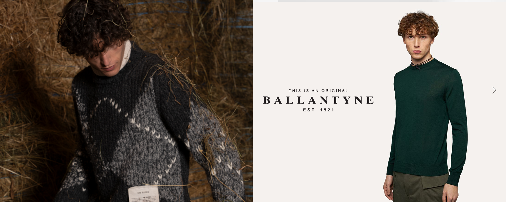 Ballantyne maglioni girocollo cardigan in lana merinos o in cotone lupetti e collo alto ballantyne