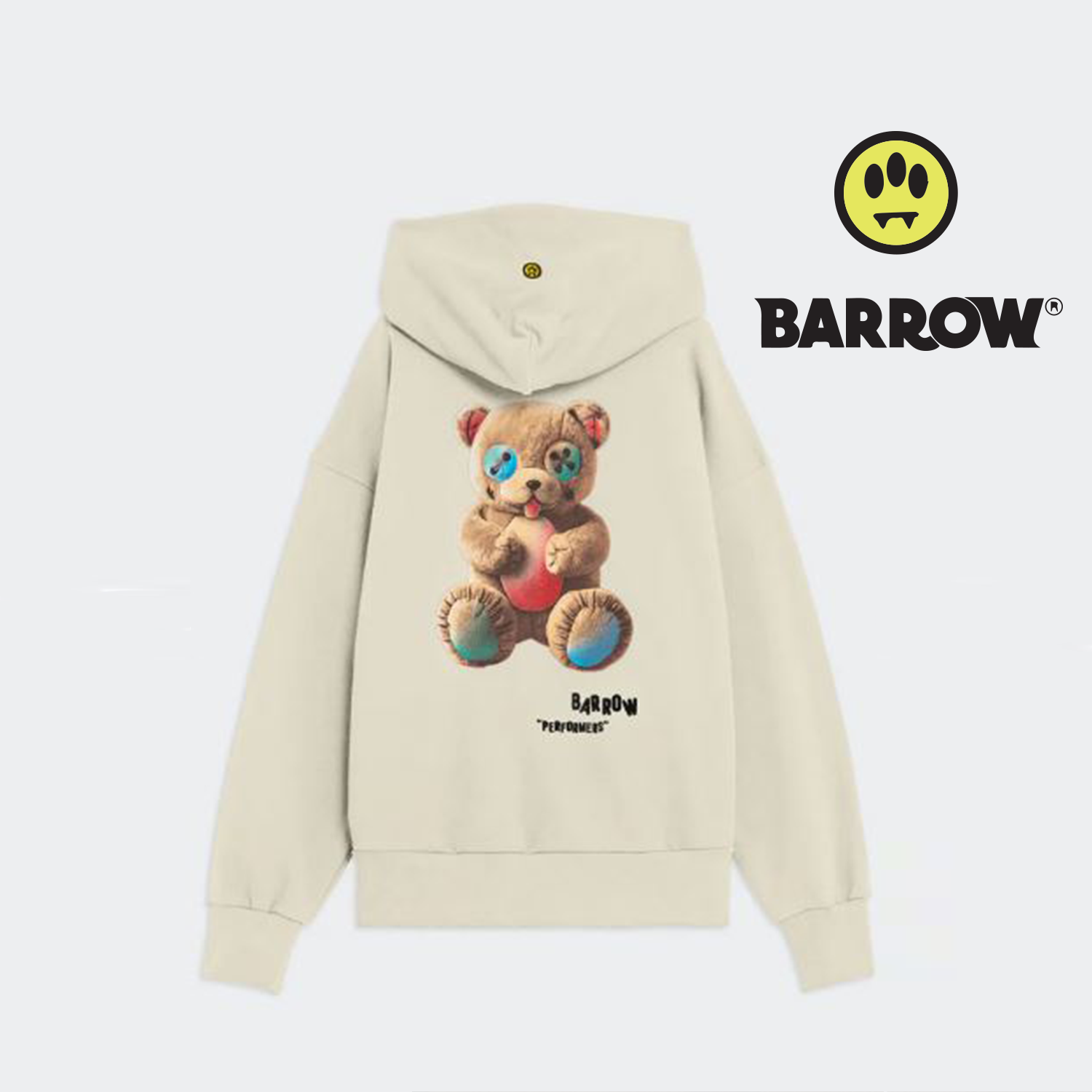 barrow felpe uomo e donna oversize streetstyle felpe hoodie