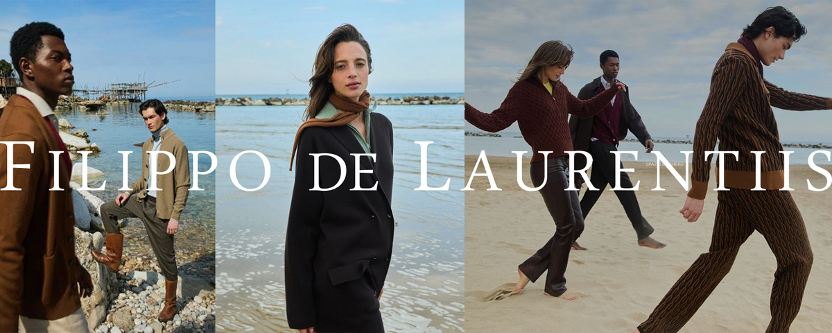 Maglie maglioni e camicie Filippo de Laurentiis in lana, seta, cashmere, cardigan, lupetto, dolcevita, giubbotto , pol in cotone estive, polo skipper, maglioni in cotone, tshirt in crepes