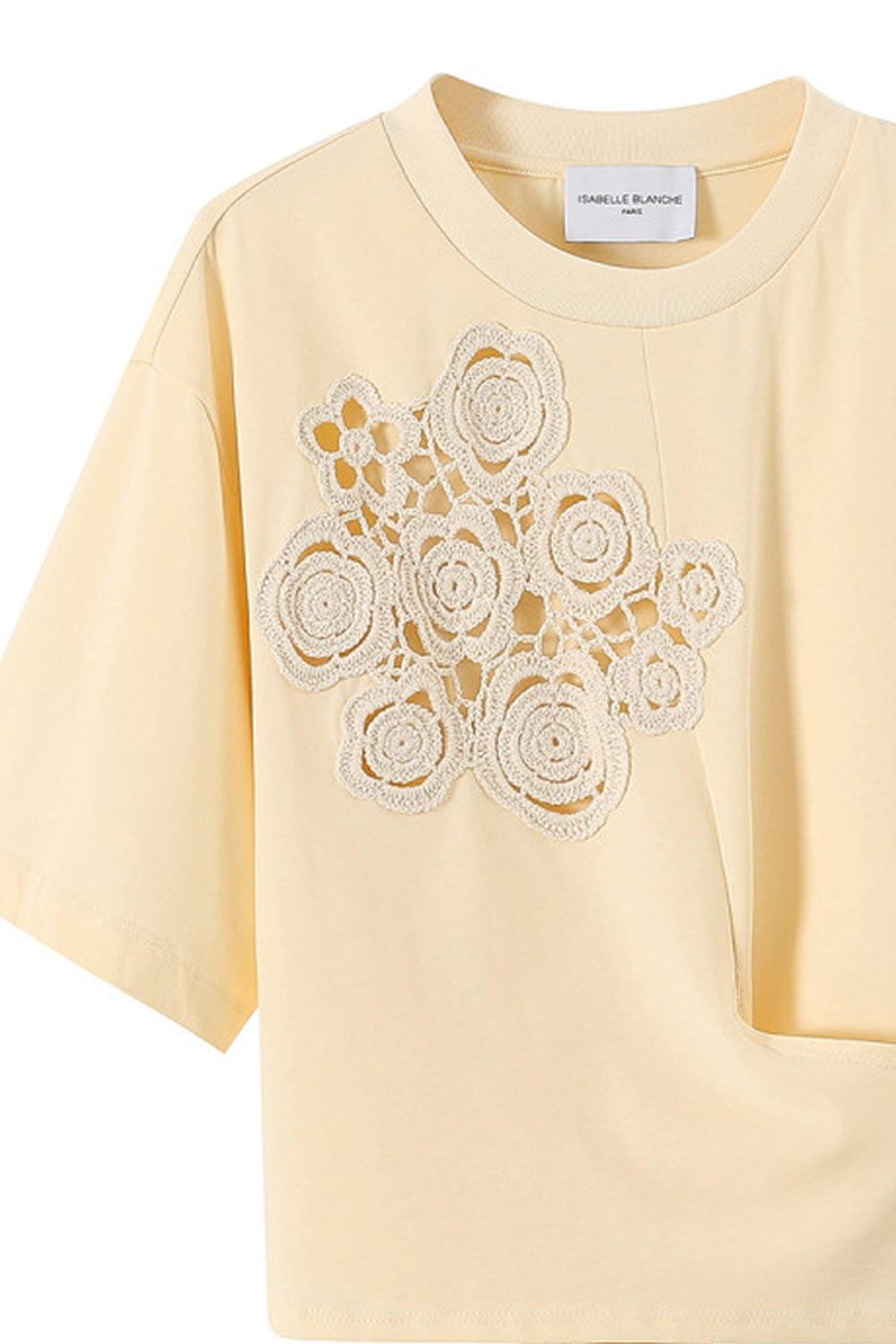 ISABELLE BLANCHE T-shirt con ricamo