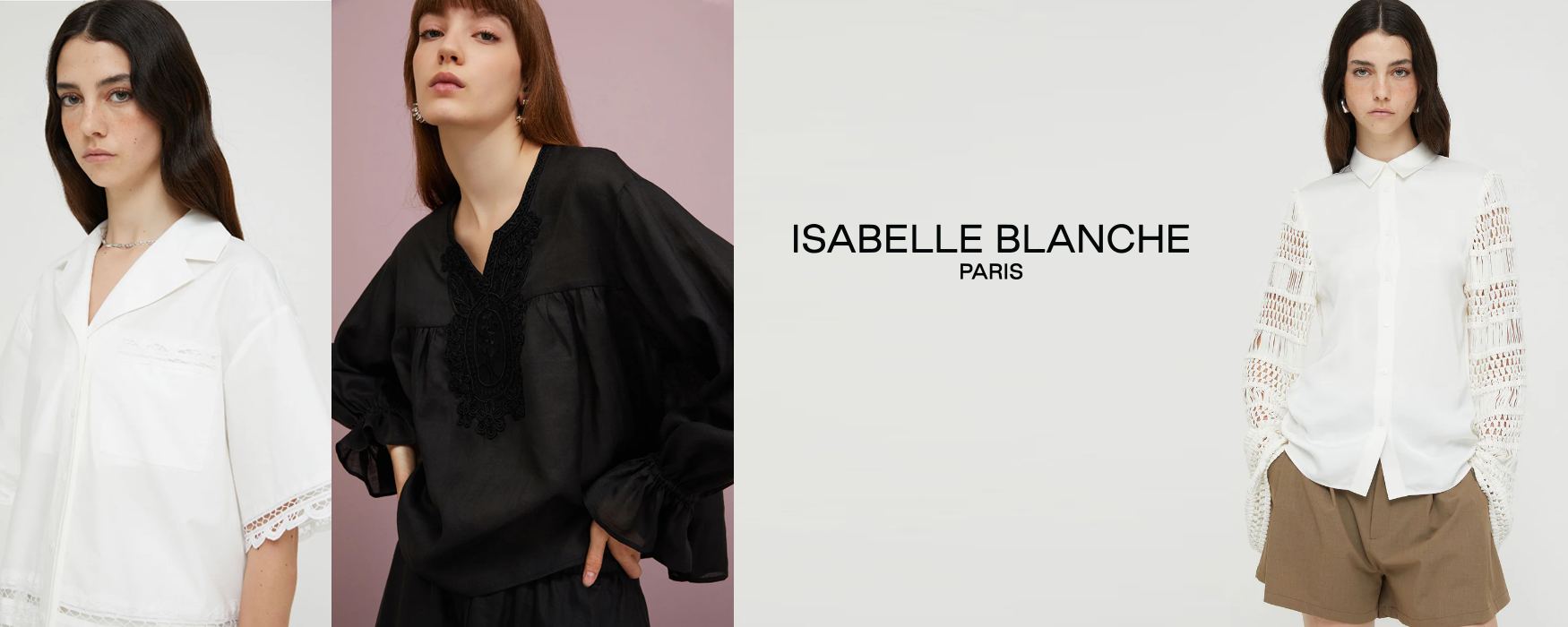 Isabelle blanche scopri la nuovissima collezione. Isabelle balnche è sinonimo di tendenza e di volumi sperimentali Isabelle Blanche