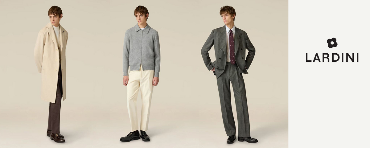 Lardini giacche doppio petto e monopetto abiti smocking Lardini
