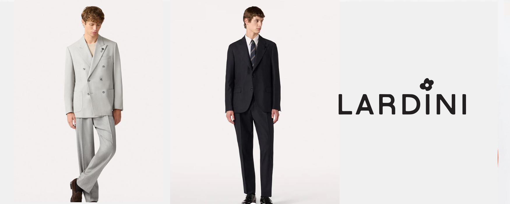 Lardini giacche doppio petto e monopetto abiti smocking Lardini