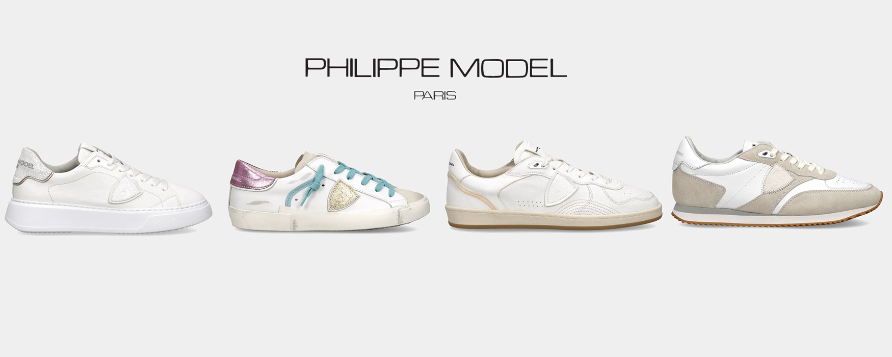 Scarpe sneakers Philippe Model uomo e donna tutti i modelli, Temple, Paris, Tropez, Lyon, blville, planche, pigal