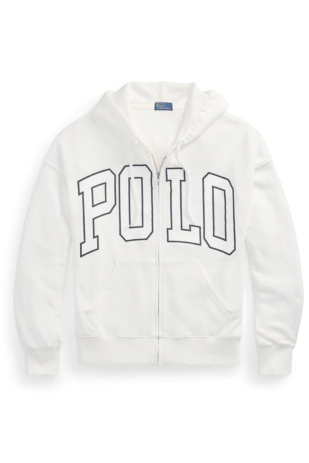 POLO RALPH LAUREN Felpa con zip e stampa