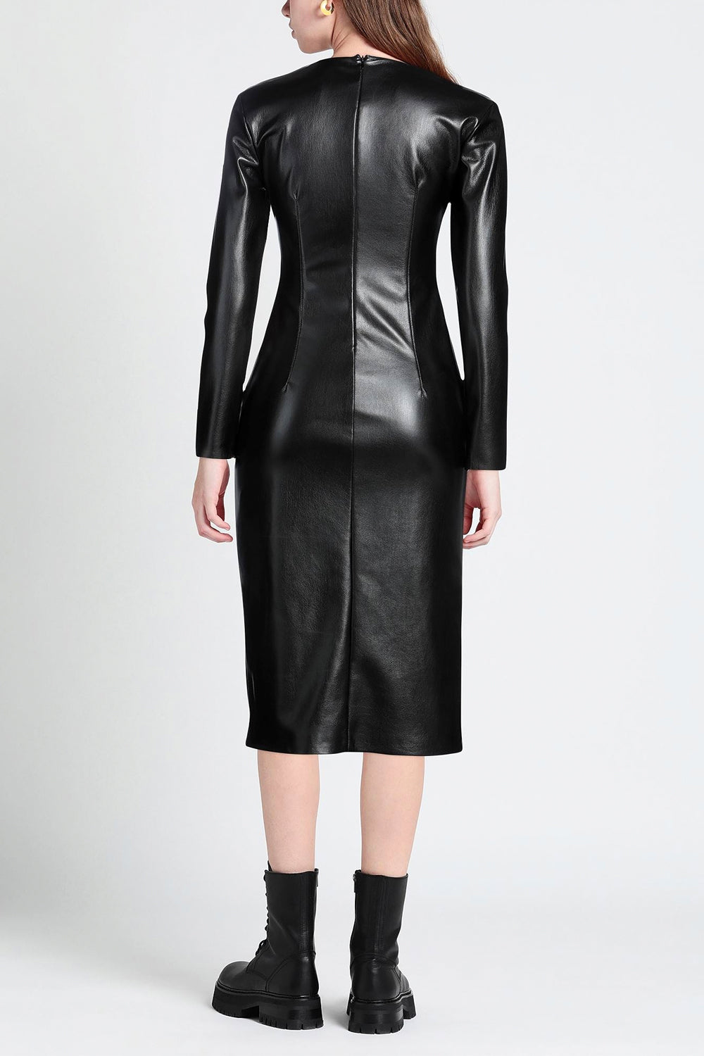 JUCCA Abito in ecopelle aderente Dresses JUCCA